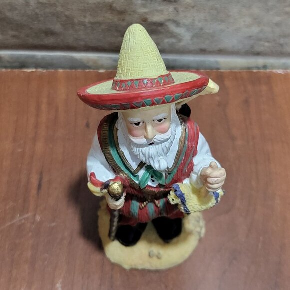 International Santa Claus Collection Pancho Navidad Mexico Figurine 1993 - Picture 5 of 10
